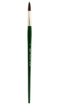Silver 2500-8 Ruby Satin Long Handle Synthetic Brush, Round, Size. Fixed Price $37.92.