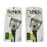 Schick Xtreme Pivot Ball Men's Disposable 2 Packs With 3 Razors. Fixed Price $12.99.