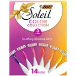 Bic Soleil Smooth Colors Women's Disposable Razors 14 Count 3 Blade System. Fixed Price $21.19.