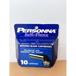 Vtg 1998 Personna Acti-flexx 10 Razor Cartridges Fits Sensor Mbc. Fixed Price $12.00.
