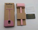 Bambaw Double Edge Safety Razor With 5 Blades Single. Fixed Price $11.88.