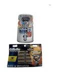Gillette Fusion Proglide Razor Flexball Silvertouch With 10 Cart Bundle. Fixed Price $49.99.