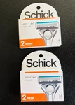 (2) Schick Quattro Titanium Razor Blade Refill Cartridges Count Each. Fixed Price $12.99.