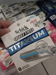 Schick Quattro Titanium Razor Blade Refills 8 Cartridges, Sealed Nip (5). Fixed Price $60.00.