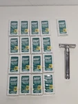 Edwin Jagger Razor + Derby Extra 16X5 Double Edge Safety Lot. Fixed Price $19.99.
