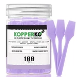Kopperko Mini Face (2.5", 100 Pack) - Small Spatulas, Purple. Fixed Price $14.73.