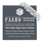 100 Fac Platinum Japanese Stainless Steel Single Edge Razor Blades For Profes. Fixed Price $22.53.