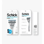 Schick, Hydro Dry Skin Men's 5-BLADE Razor Handle + 2 Refill Blades Kit. Fixed Price $8.70.