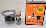 Van Der Hagen Boar Shave Set: Men's Premium 3 Piece - Open Box. Fixed Price $18.00.