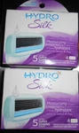 New Schick Hydro Silk 8 Cartridges 100% Authentic Moisturizing Blades. Fixed Price $29.95.
