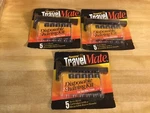 3 Personna Travel Mate Shaving Kit Razor Handle With 5 Twin Blade Cartridges. Fixed Price $15.00.