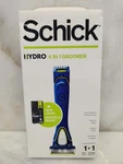 Schick Hydro 4 1 Groomer Beard Trimmer Shave Razor Handle Cartridge. Fixed Price $10.99.