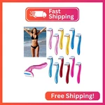 Honoson 12 Pcs Disposable Bikini Razors For Women Line Trimmer Shaver Sma. Fixed Price $10.09.