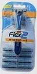 6XNEW Bic Flex 2 Hybrid Men's Twin Blade Razor, One Handle 10 Cartridges 60 Tota. Fixed Price $44.99.