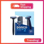 Dorco Pace 2 Disposable Razors For Men (30CT), Blades Shaving Razor, Open-flow. Fixed Price $14.15.