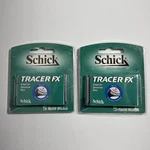 New Schick Tracer Fx Refill Blades - 2 Packs Of 5 Cartridges Discontinued. Fixed Price $64.99.
