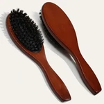 Natural Boar Bristle Hairbrush Massage Comb Anti-static Scalp Paddle. Fixed Price $7.50.