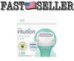 3-PACK Schick Intuition Sensitive Skin Womens Razor Refills Vitamin & Aloe. Fixed Price $11.98.