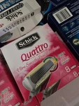 Schick Quattro For Women Aloe 8 Cartridges (5). Fixed Price $50.00.