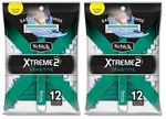 Schick XTREME2 ST2 Sensitive Disposable Razors, 24 Count. Fixed Price $12.99.