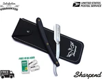 Barber Sharpend Straight Edge Cut Throat Salon Shaving Blade Razors. Fixed Price $9.99.