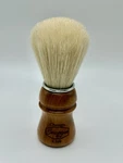 Semogue Owners Club Boar Bristle Shave Brush With Wood Handle. Fixed Price $32.50.