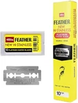 200 Feather New Hi-stainless Platinum Coated Double Edge Safety Razor Blades. Fixed Price $53.41.