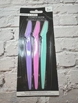 Sassy + Chic Eyebrow Razor - 3 Colors Purple, Pink & Green, Nib, (106). Fixed Price $6.37.