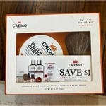 Cremo Lathering Shave Cream Kit Premium Horsehair Brush 4.5 Oz New. Fixed Price $78.99.
