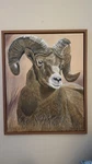 Big Horn On Canvas Wall Art Print. Fixed Price $575.00.