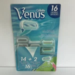 Gillette Venus Razor Cartridges 16 Pack 14 + 2 Embrace Blades Refill New. Fixed Price $44.99.