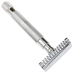 Parker 68S Stainless Steel Handle Double Edge Safety Razor With Open Comb Head. Fixed Price $37.95.