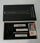 Oneblade Metal Core Pivoting Single Edge Usa Made Safety Razor W/34 Japan Blades. Fixed Price $49.01.