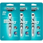 X Gillette MACH3 Razor Handle With 1 Refill Cartridge. Fixed Price $19.89.