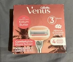 Gillette Venus Miami Sunset Comfortglide Razor Blades 4 Cartridges -3 New. Fixed Price $12.00.
