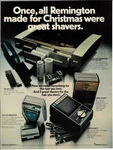 1970 Remmington Electric Shaver Razor Vintage Magazine Print Advertising. Fixed Price $9.95.
