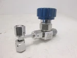 Parker Uhp Titan Ii, 316L Var, High Purity Stainless Steel Valve W/ Tee, Used. Fixed Price $37.50.