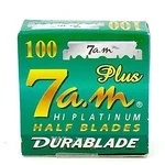 100 7AM Hi- Platinum Straight Edge Razor Blades For Professional Barber.... Fixed Price $14.40.