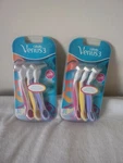 2X Gillette Venus 3 Woman's Disposable Razors Piviting Blades - Ct. New. Fixed Price $14.89.