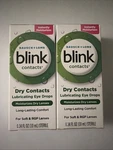 Blink Contacts Lubricating Eye Drops For Soft & Rgp 10 Ml ( Pack ) Exp 2028+. Fixed Price $19.99.