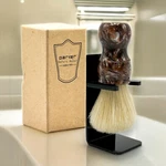 Parker Safety Razor Premium Boar Bristle Shaving Brush - Large Tortoise Handle. Fixed Price $24.99.