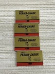 20 Double Edge Razor Blades, Gillette Perma-sharp. Fixed Price $10.00.