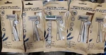 (25) Disposable Eco Razors 5X5PK, 3 Blades Wheat Straw Handle Shave The Planet. Fixed Price $13.99.