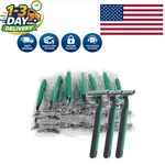 Hygienic 50 Count Disposable Razors With Twin Blades - Ideal For Hotels & Guests. Fixed Price $21.99.
