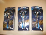 3 - New Dorco Pace 7 Razor Handle For Men, With 2 Precision Blade Cartridges. Fixed Price $65.00.