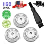 3PCS HQ8 Replacement Heads Dual Precision For Philips Norelco Shavers And Blades. Fixed Price $14.75.