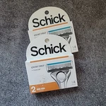 2 Schick Quattro Titanium Razor Refill Cartridges Count Pack. Fixed Price $13.99.