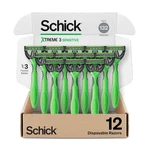 Schick Xtreme 3 Original Disposable For Sensitive Skin Man 12 Razors. Fixed Price $24.99.