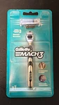 Gillette Mach 3, Razor Handle + One Blade Refill. Fixed Price $8.99.