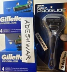 9 Gillette Fusion Proglide Manual Razor Blades Cartridges Shaver Fits Flexball. Fixed Price $39.64.